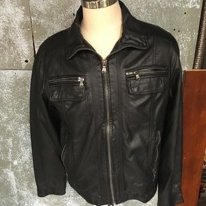 Men’s size M Calvin Klein black jacket.